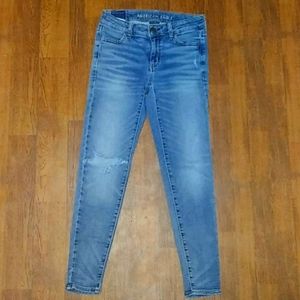American Eagle skinny jeans 0 short